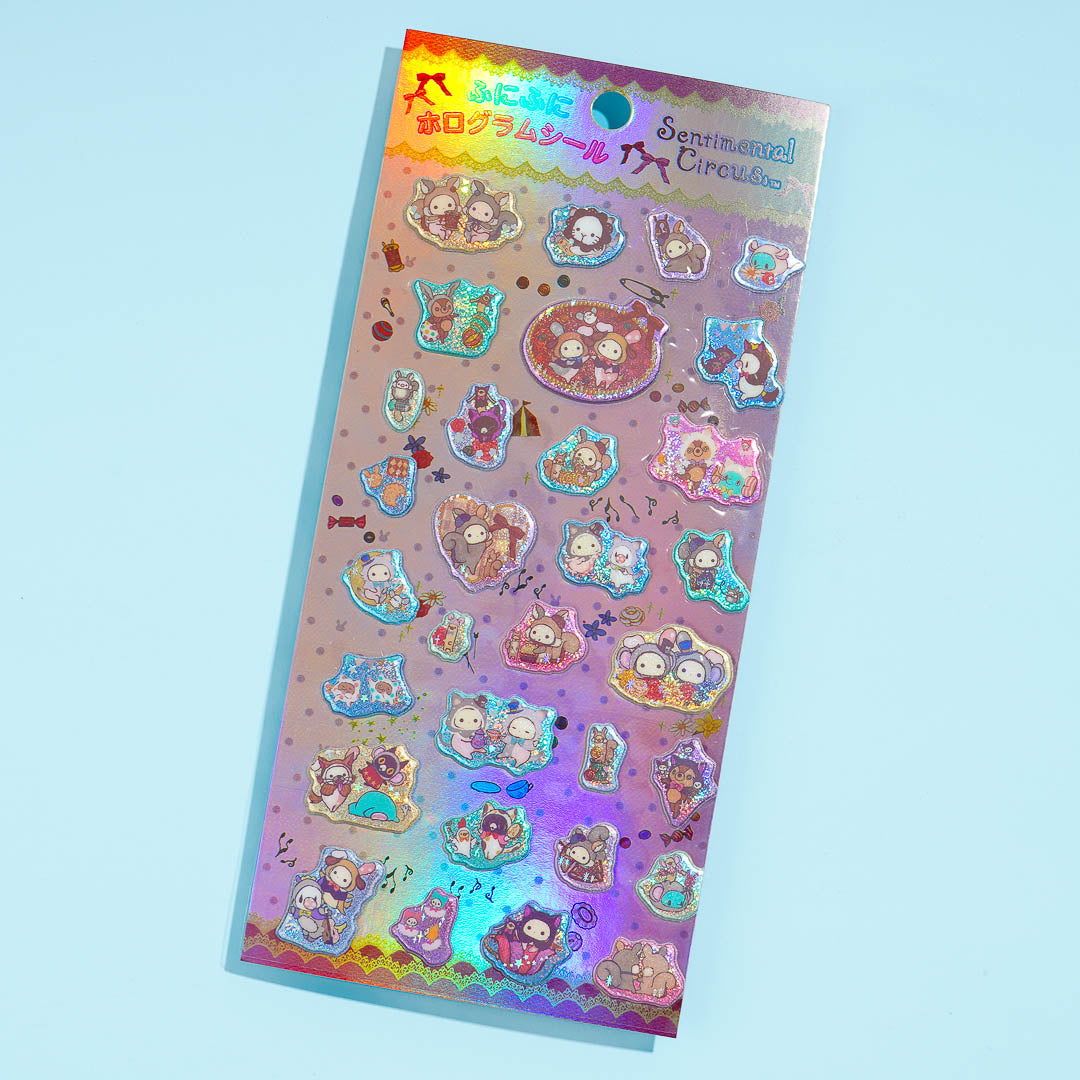 Sentimental Circus Little Mouse Tailor Puffy Stickers