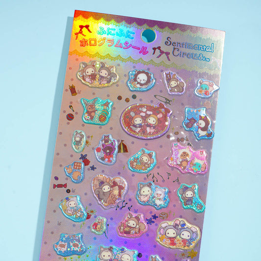 Sentimental Circus Little Mouse Tailor Puffy Stickers