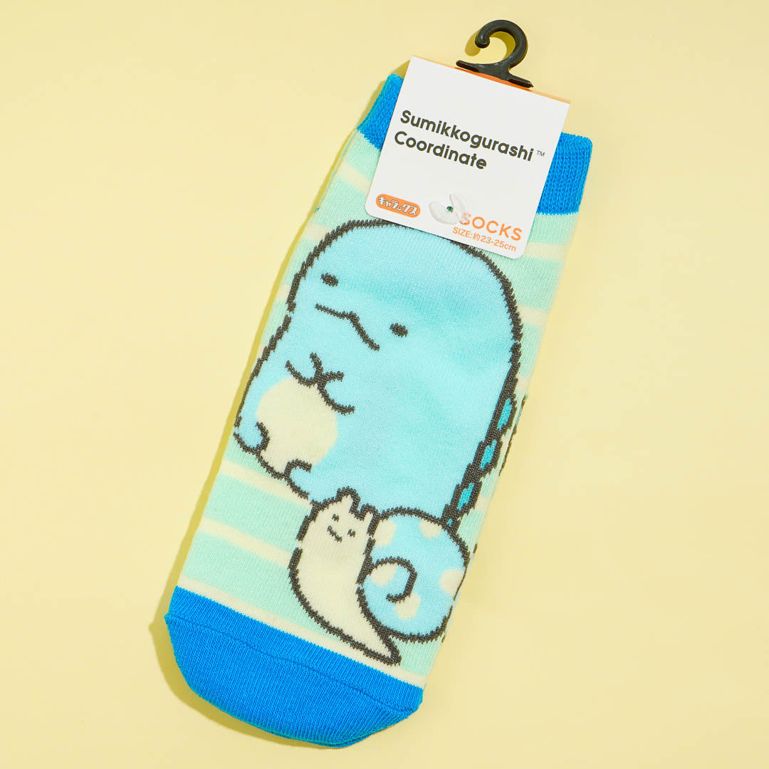 Sumikko Gurashi Sneaker Socks - Tokage & Nisetsumuri