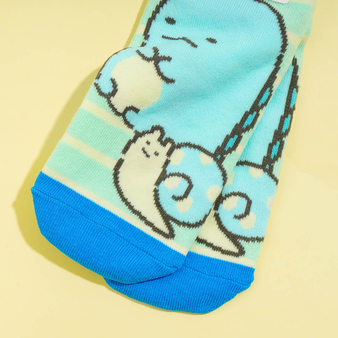Sumikko Gurashi Sneaker Socks - Tokage & Nisetsumuri