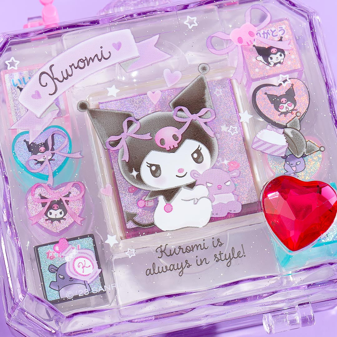 Kuromi Sparkling Jewel Stamp Set