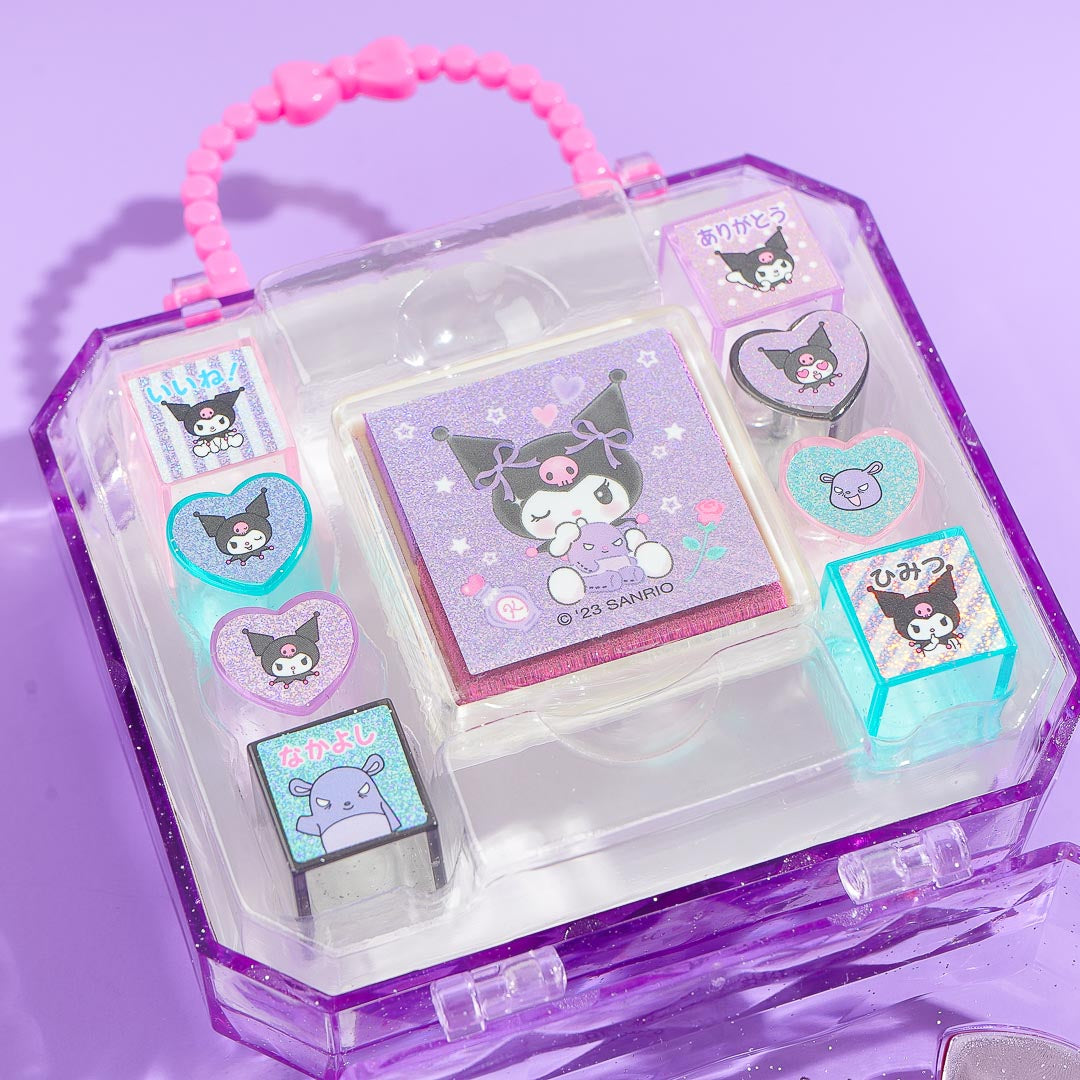 Kuromi Sparkling Jewel Stamp Set