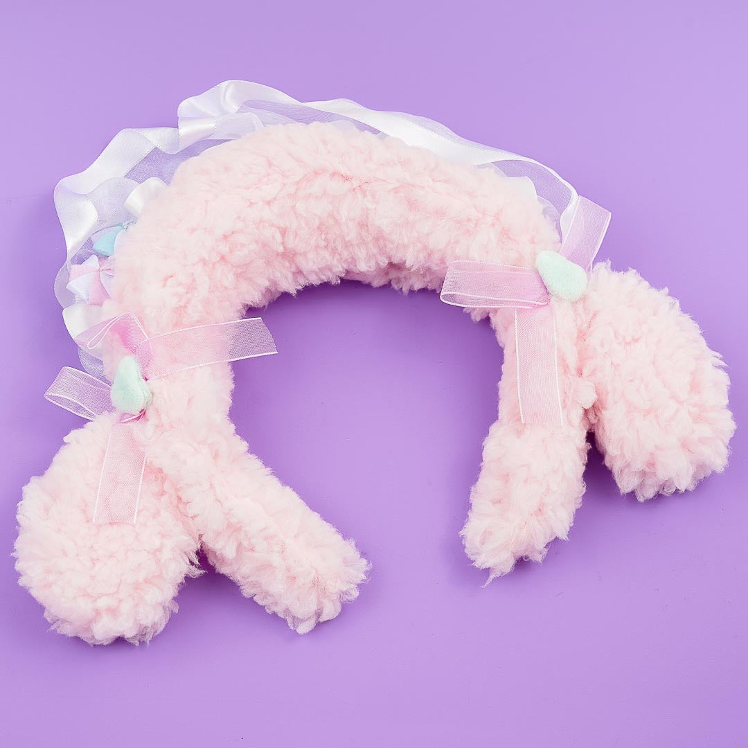 My Sweet Piano Fluffy Lace Headband