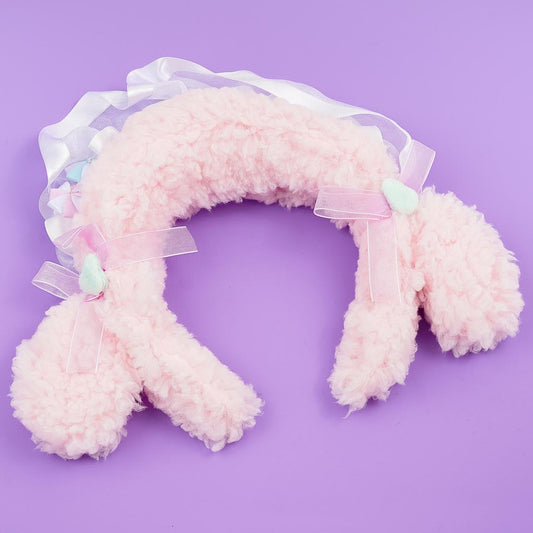 My Sweet Piano Fluffy Lace Headband