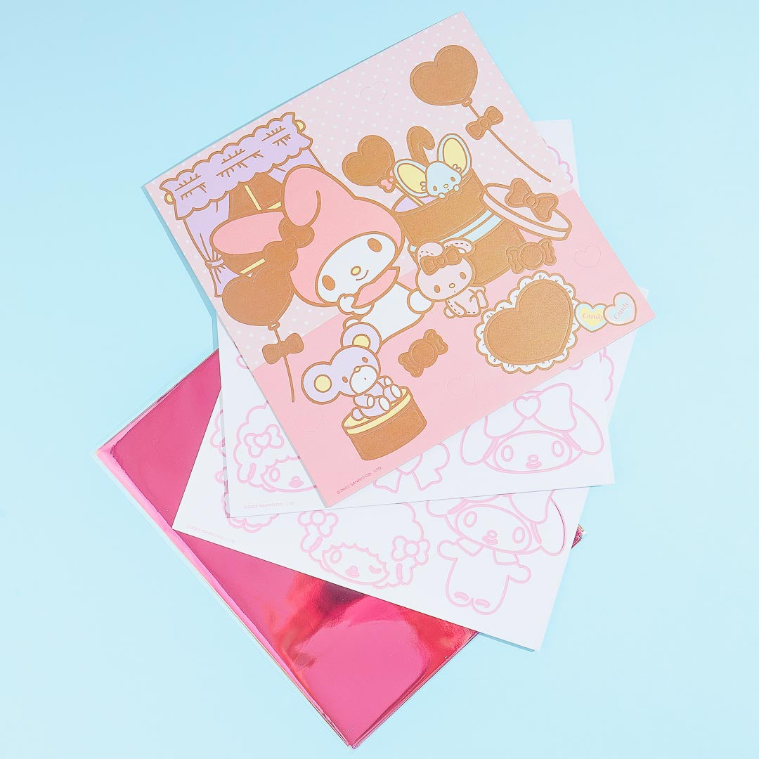 My Melody & My Sweet Piano Sticker Art Set