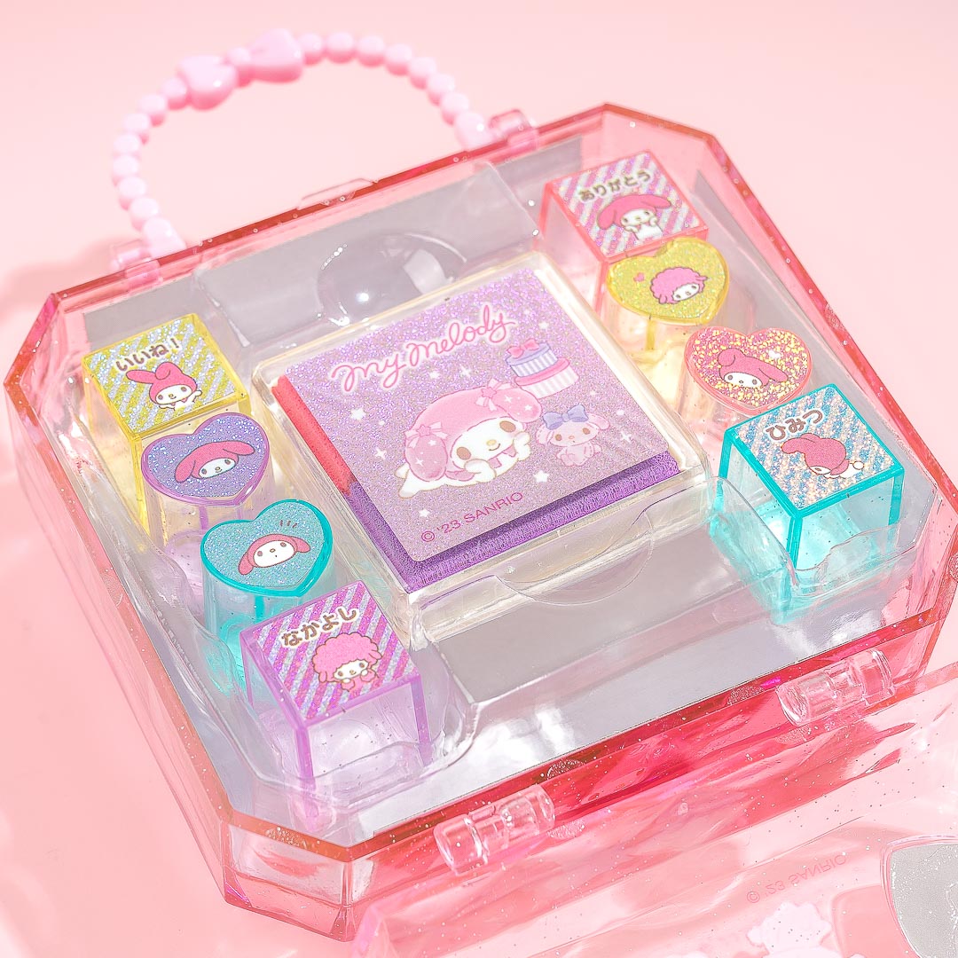 My Melody Sparkling Jewel Stamp Set