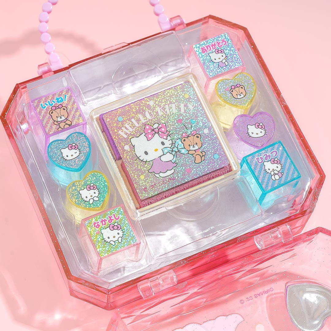 Hello Kitty Sparkling Jewel Stamp Set