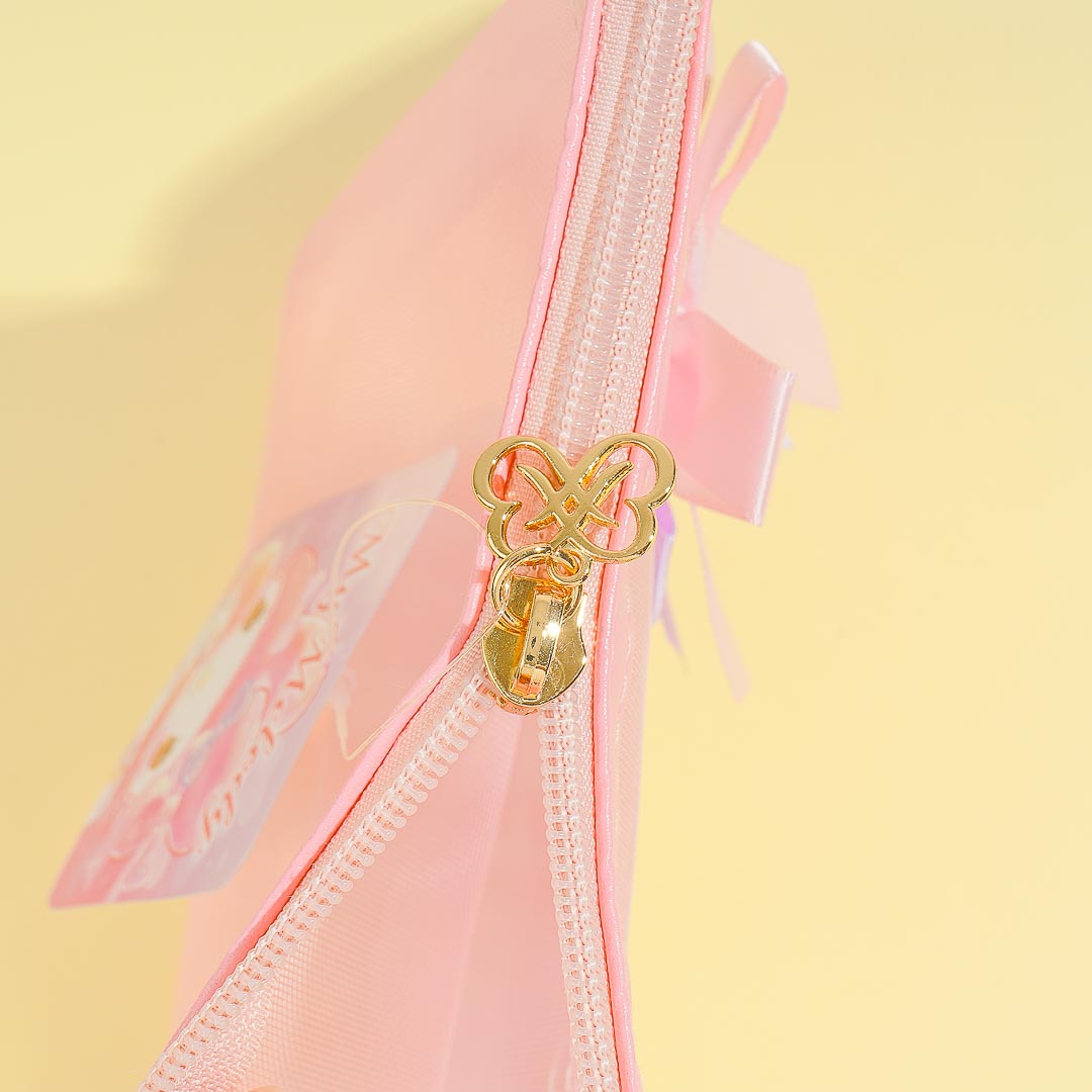 My Melody Ribbon Ears Mesh Pouch