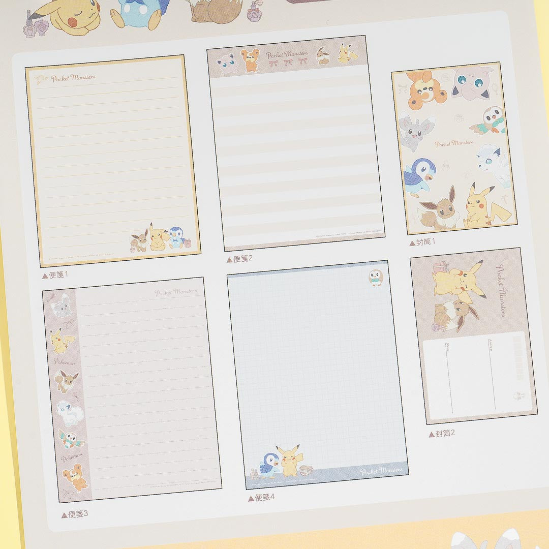 Pokemon All Together Letter Set