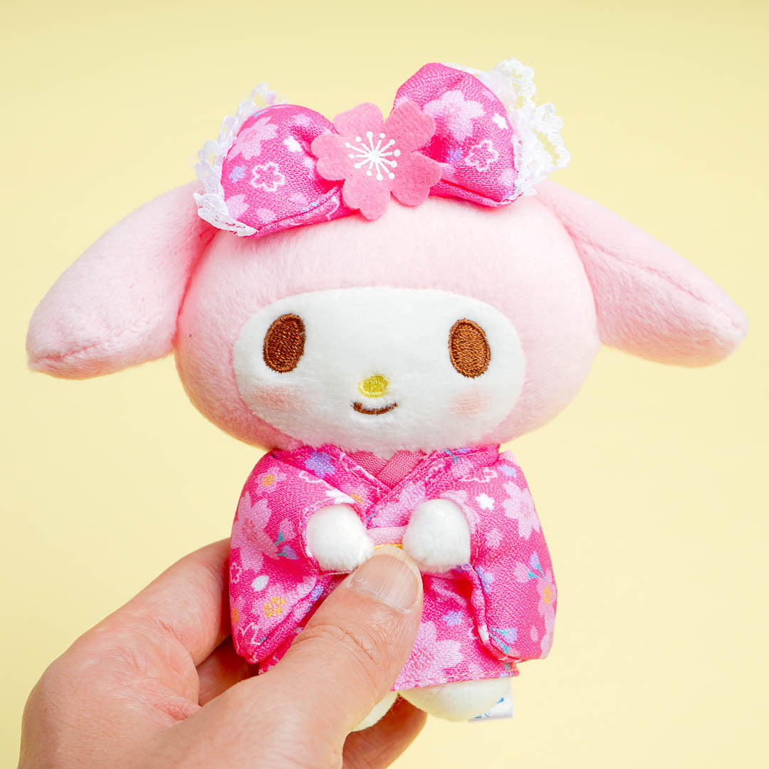 My Melody Sakura Kimono Plush Charm - Medium