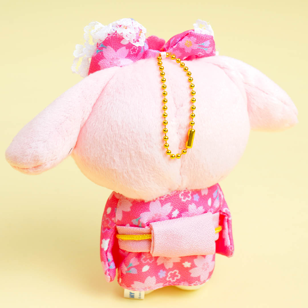 My Melody Sakura Kimono Plush Charm - Medium
