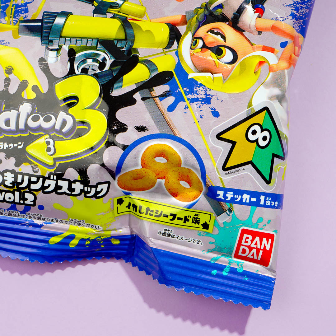 Splatoon 3 Ring Snack With Sticker