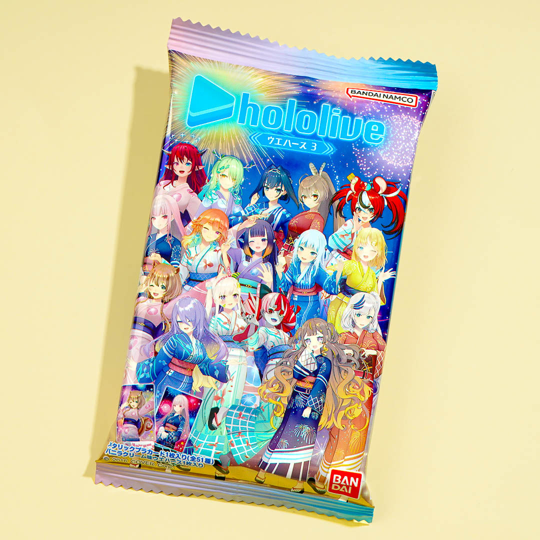 Hololive Cream Wafer With Collectible Card