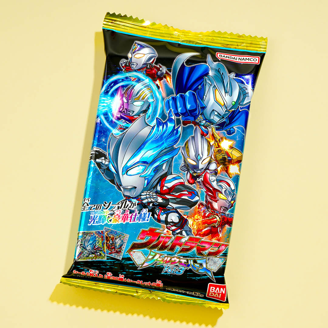 Ultraman Cocoa Wafer With Collectible Sticker
