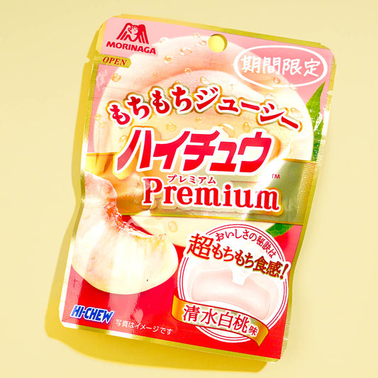 Hi-Chew Premium Chewy Candy Pack - Shimizu White Peach