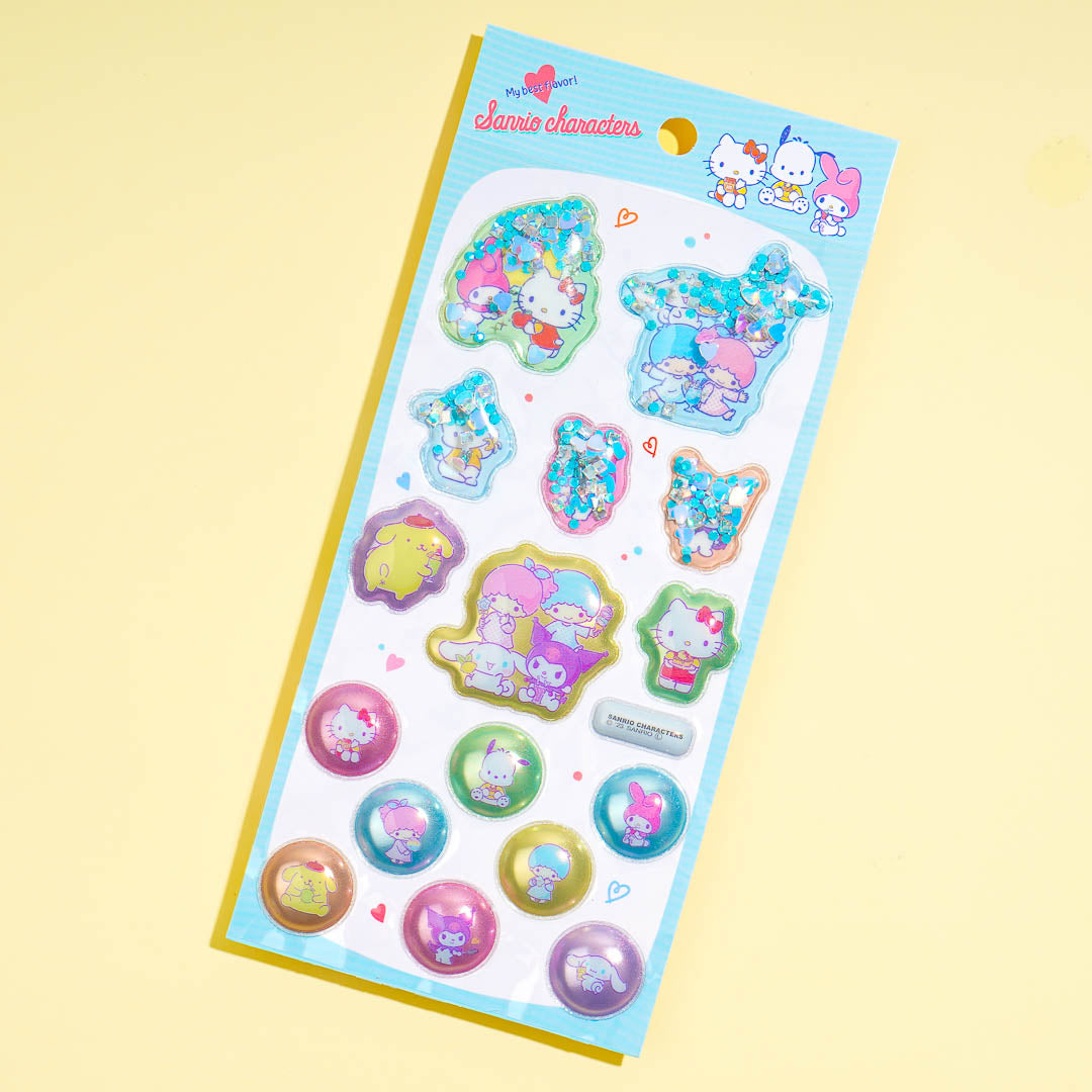 Sanrio Characters Dessert Shaka Shaka Stickers
