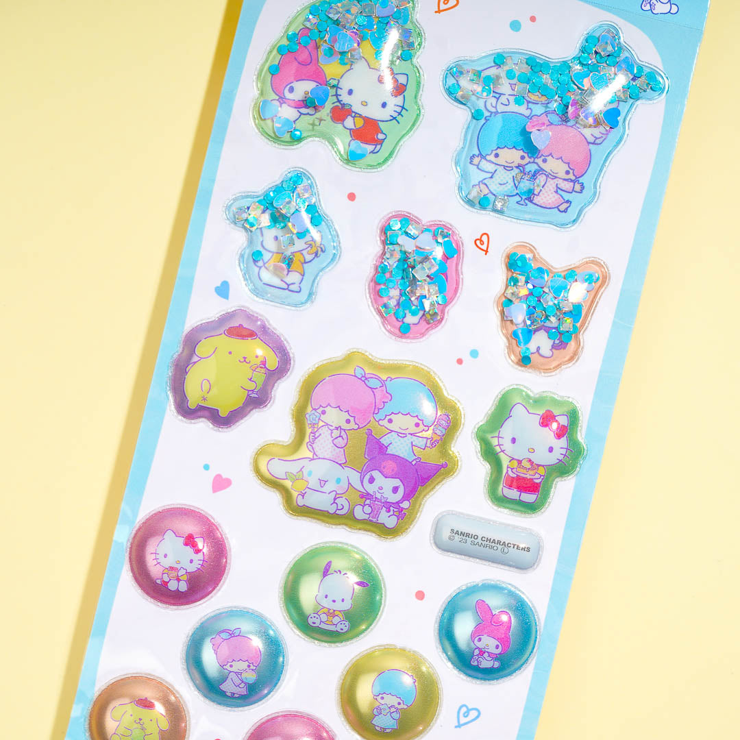 Sanrio Characters Dessert Shaka Shaka Stickers