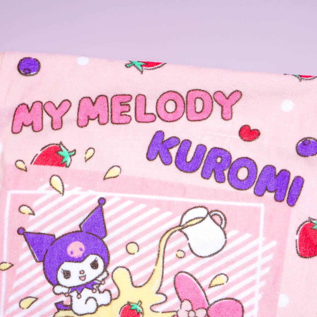 My Melody x Kuromi Pancake Face Towel