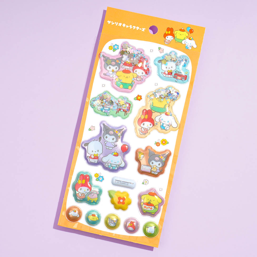 Sanrio Characters Toys Shaka Shaka Stickers