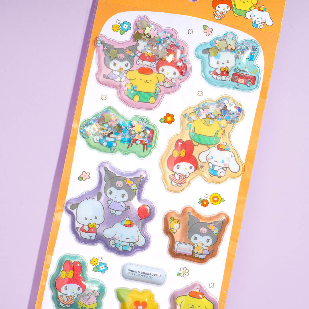 Sanrio Characters Toys Shaka Shaka Stickers