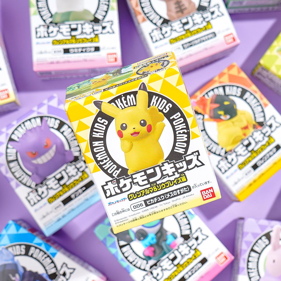 Pokemon Kids Figure Collectible With Gum