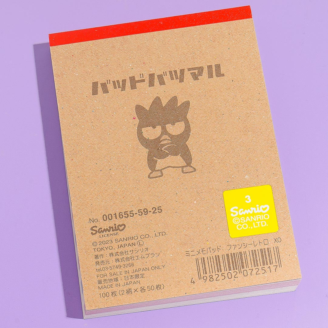 Bad Badtz-Maru Fancy Retro Mini Memo Pad
