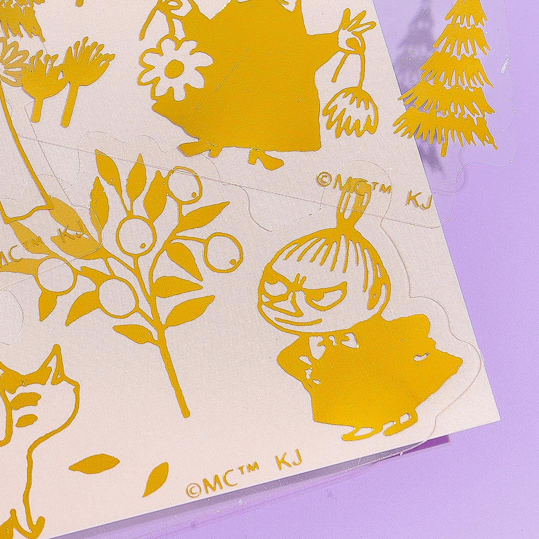 Moomin Golden Stickers