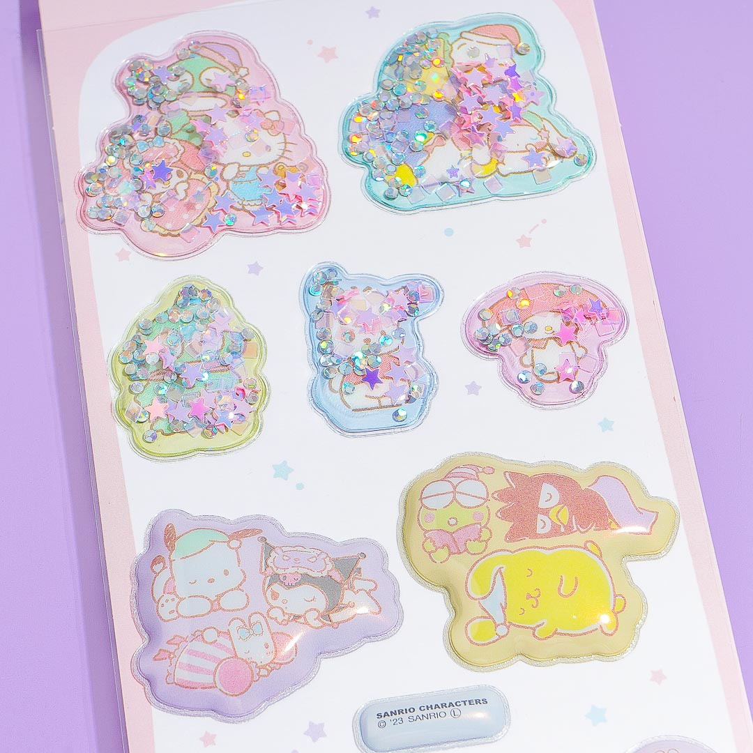 Sanrio Characters Shakashaka Shaker Stickers