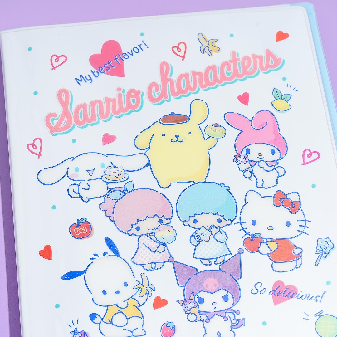Sanrio Character Dessert Mix A6 Notebook Cover