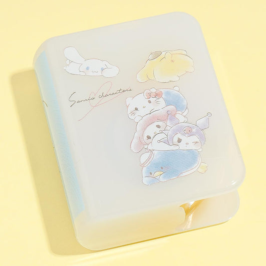 Sanrio Characters Pile-Up Tape With Dispenser