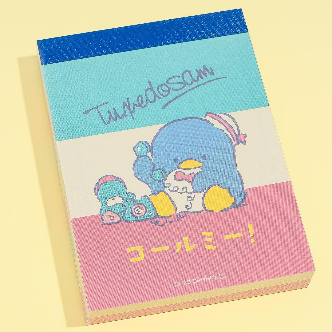 Tuxedosam Fancy Retro Mini Memo Pad