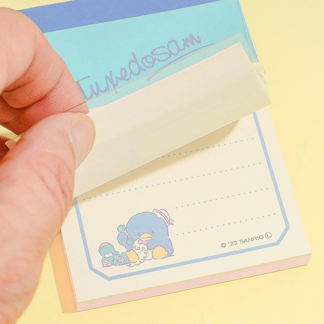Tuxedosam Fancy Retro Mini Memo Pad