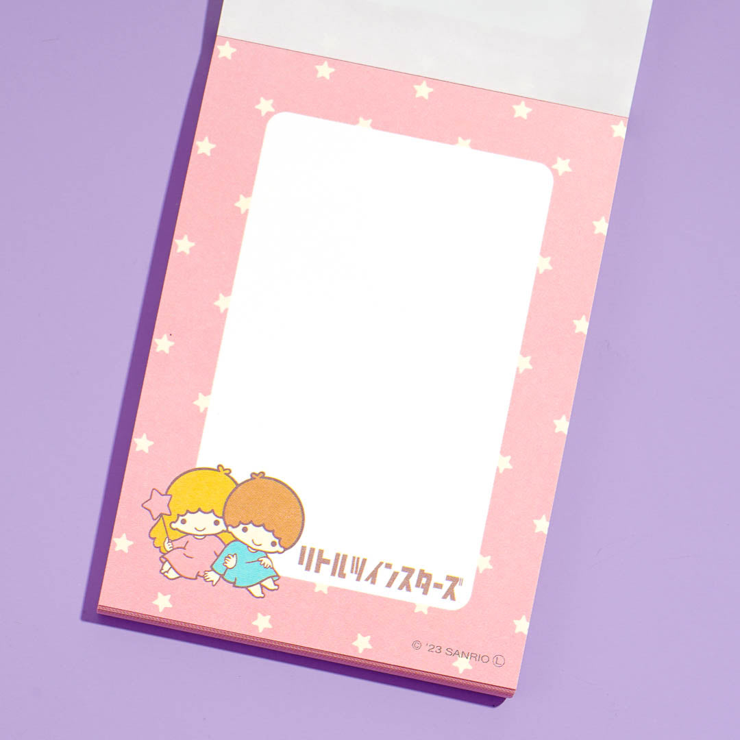 Little Twin Stars Fancy Retro Mini Memo Pad