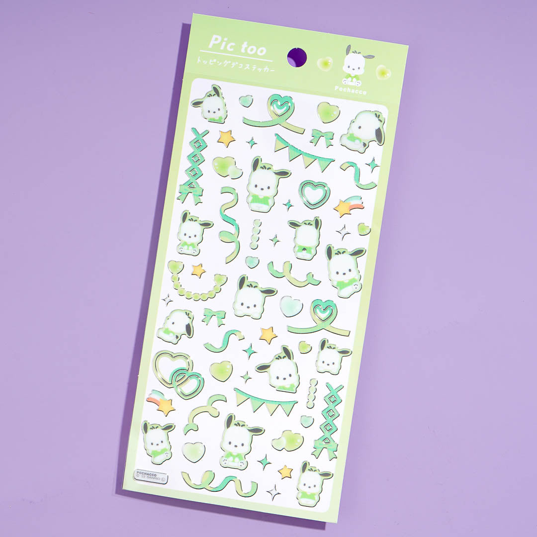 Pochacco Party Time Stickers