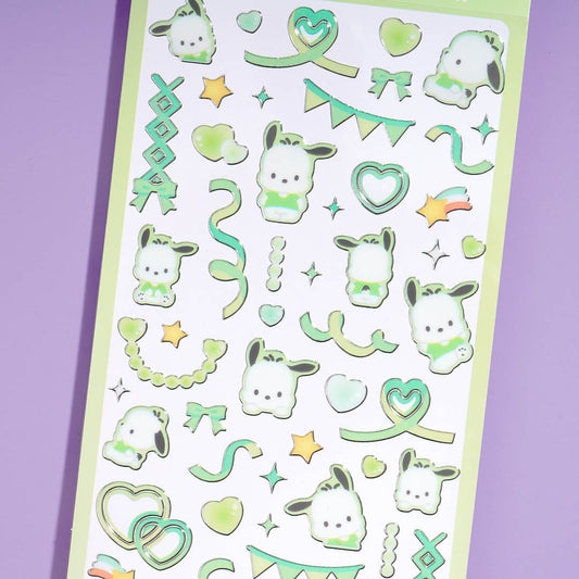 Pochacco Party Time Stickers