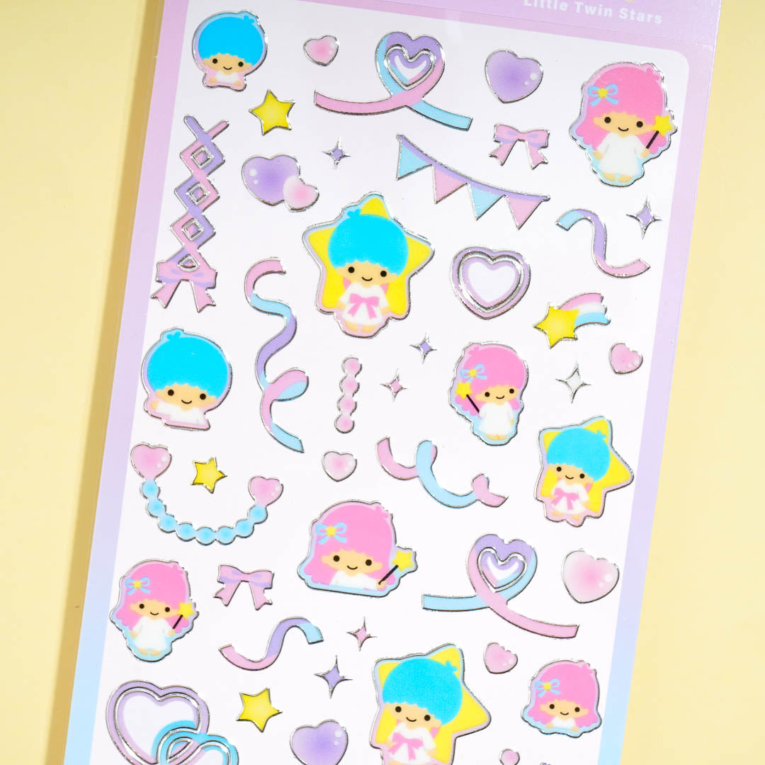 Little Twin Stars Party Time Stickers