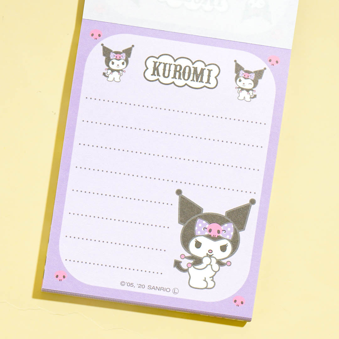Kuromi Expression Overload Memo Pad