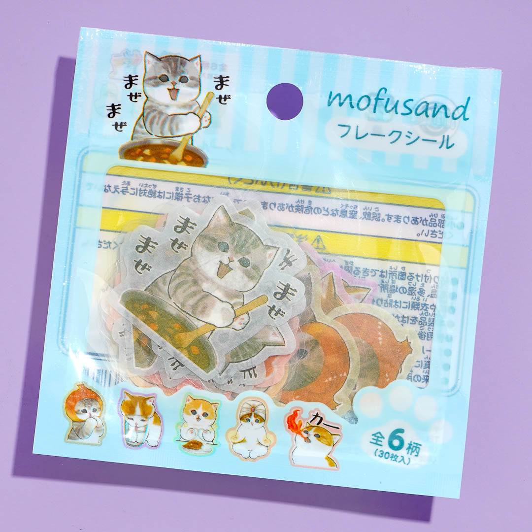 Mofusand Spicy Food Sticker Flakes