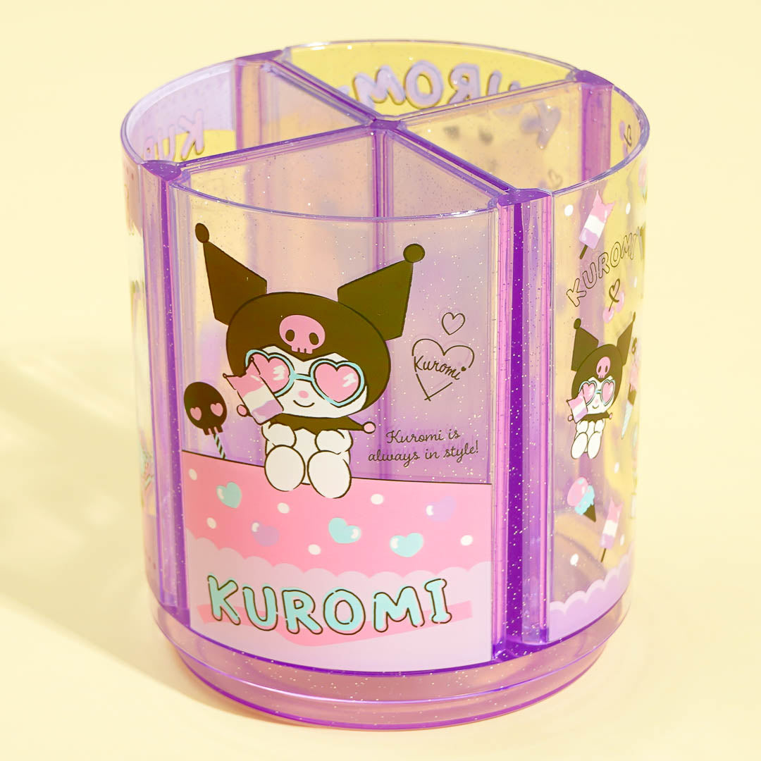 Kuromi Ice Cream Galore Rotating Pen Stand