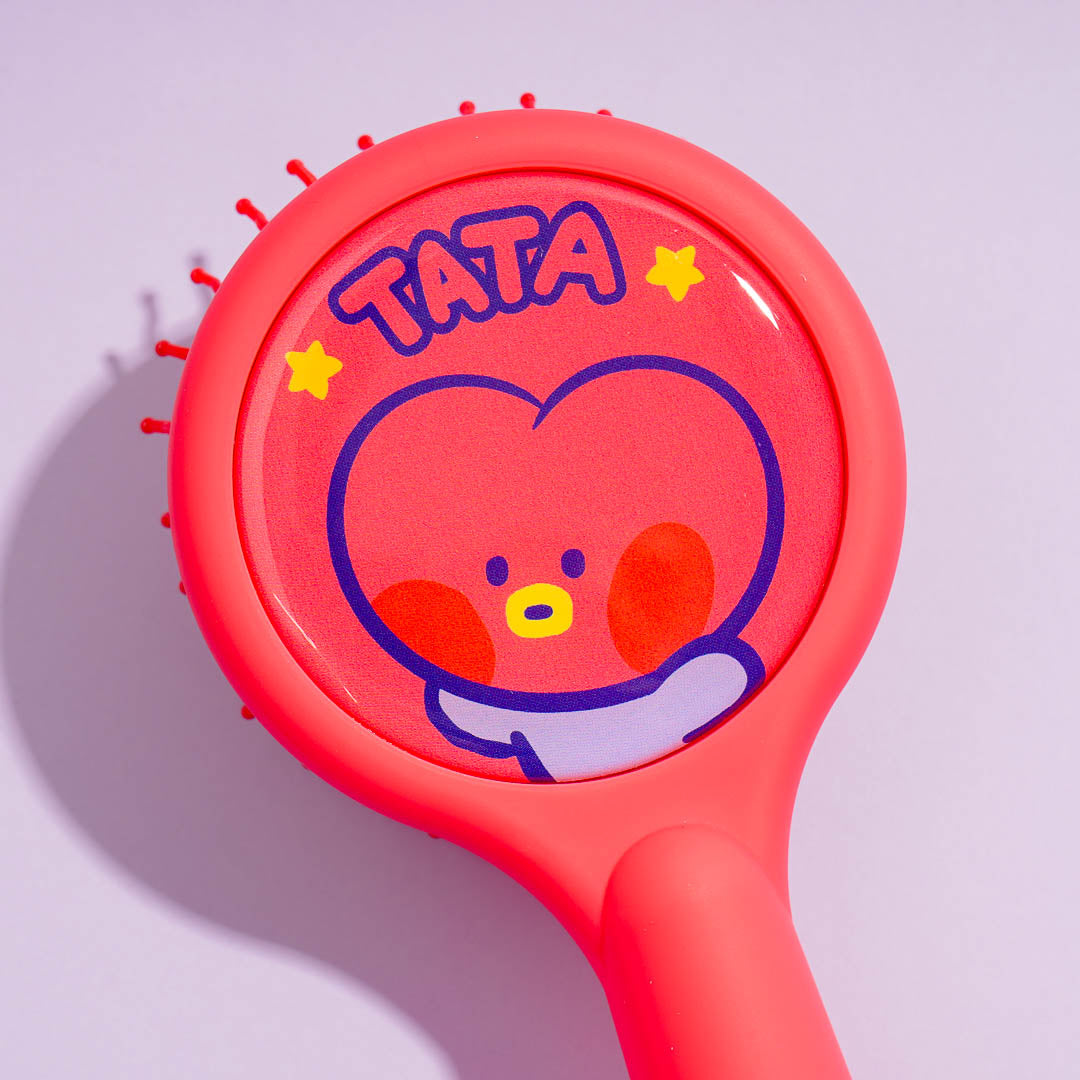 BT21 Minini Round Hairbrush - Tata