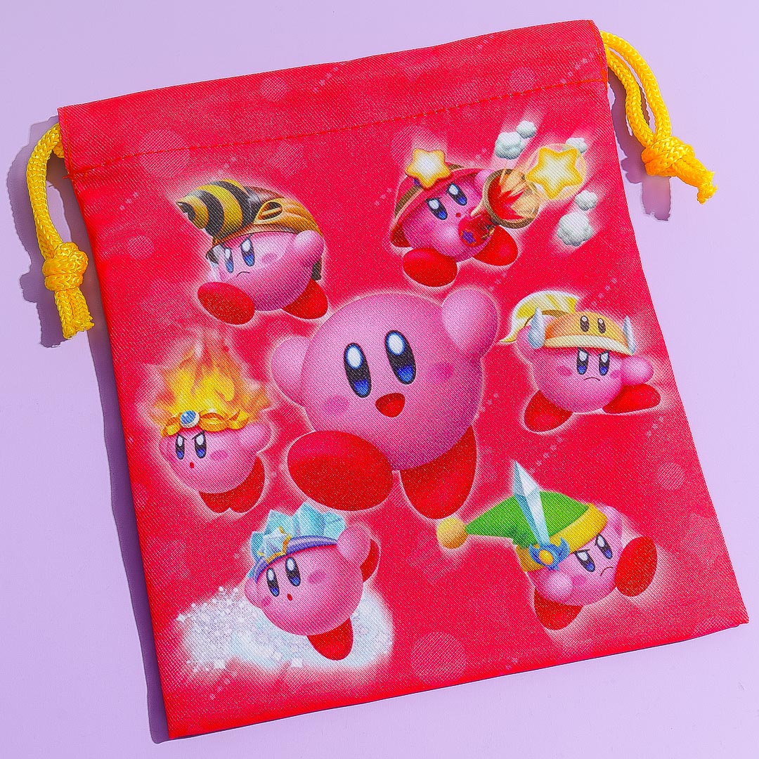 Kirby's Dream Land Drawstring Bag Set
