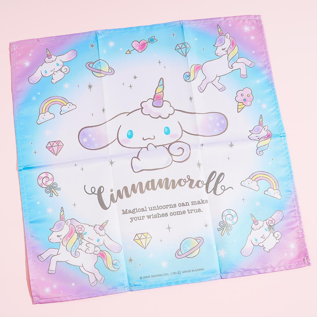 Cinnamoroll Unicorn Lunch Cloth Set