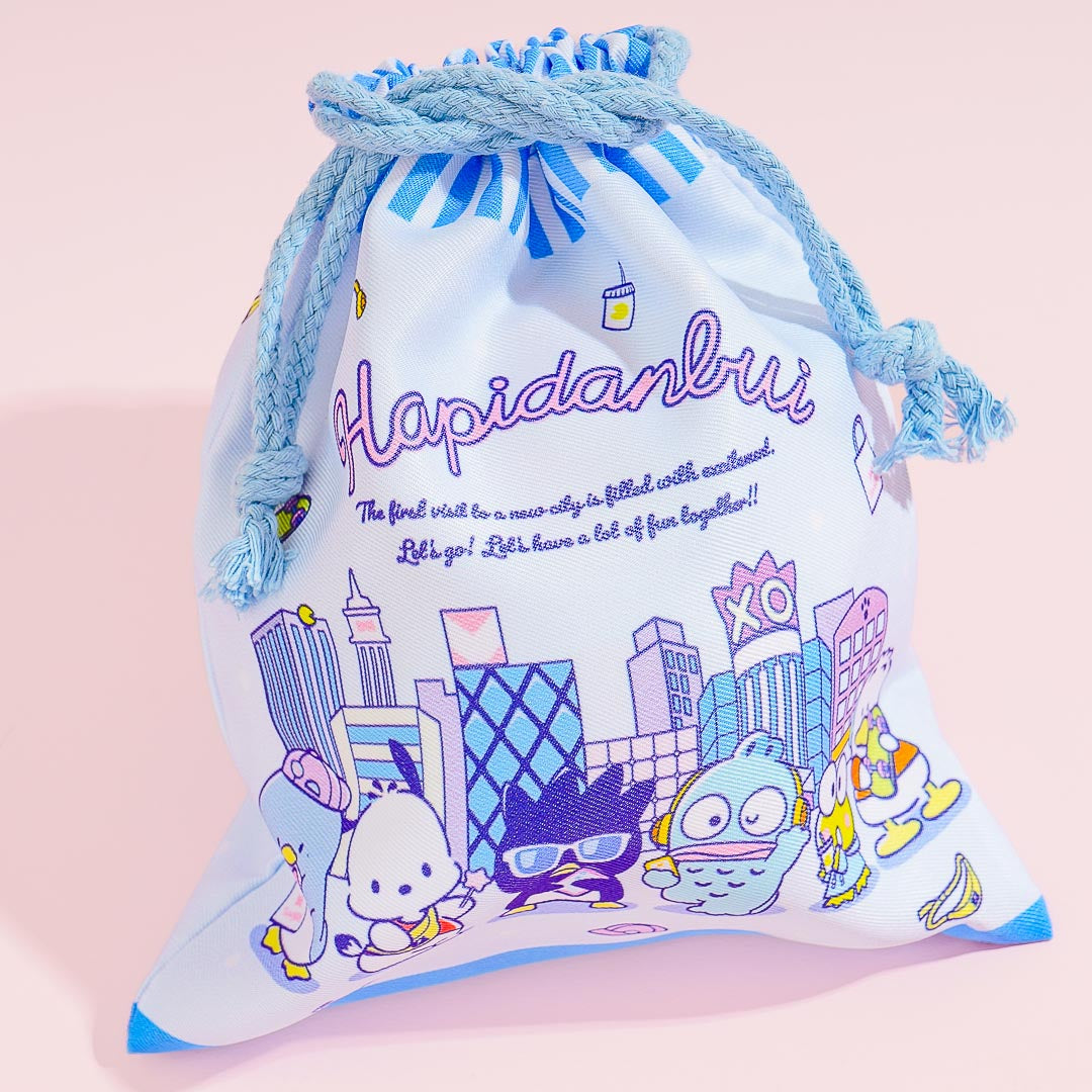 Hapidanbui City Life Drawstring Bag