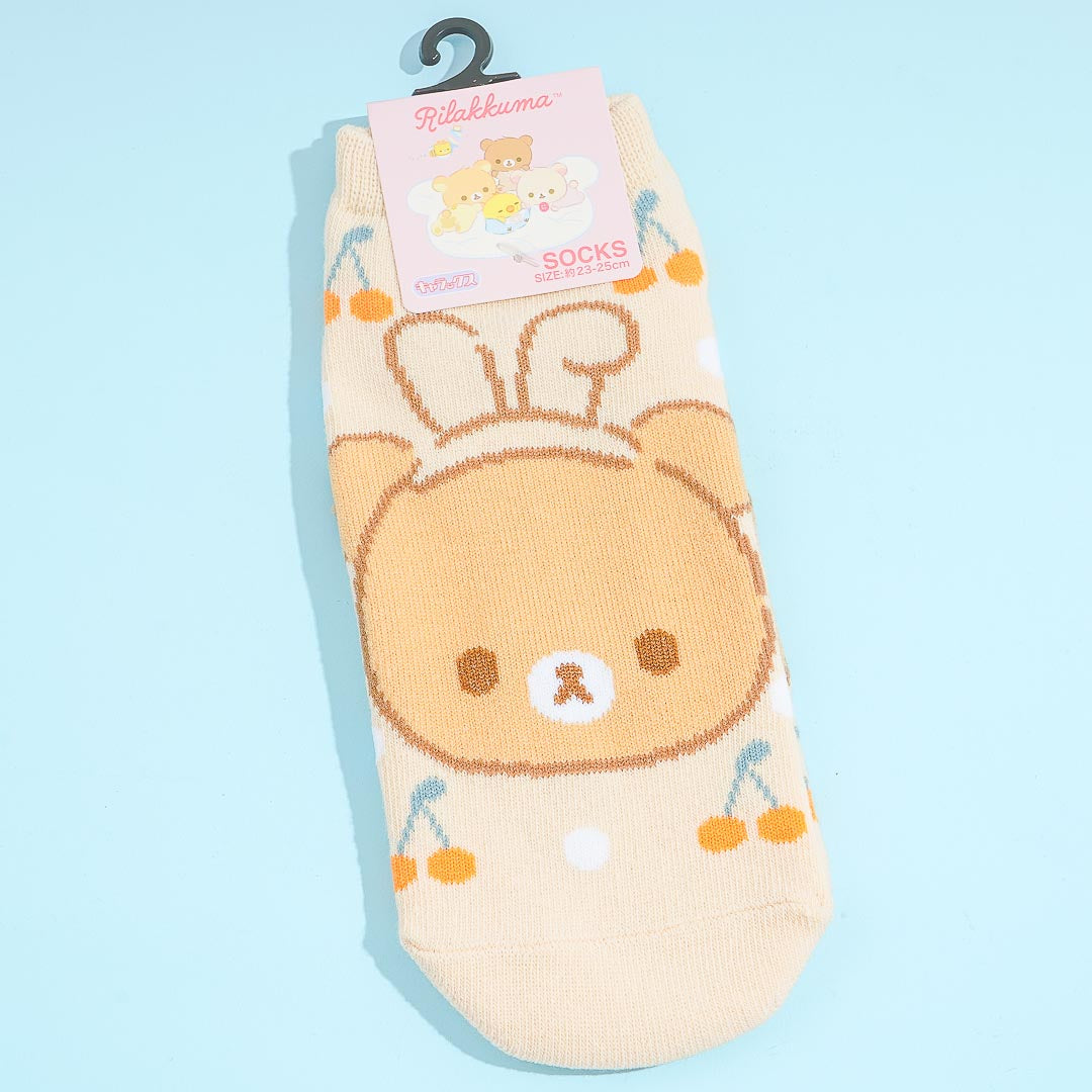 Rilakkuma Rabbit Baby Socks - Chairoikoguma