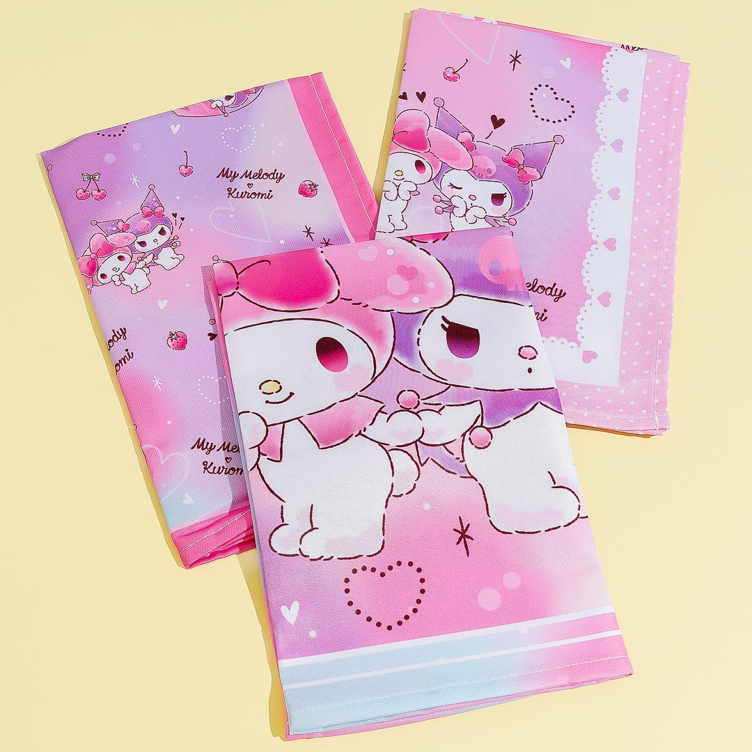 My Melody & Kuromi Best Friends Lunch Cloth Set