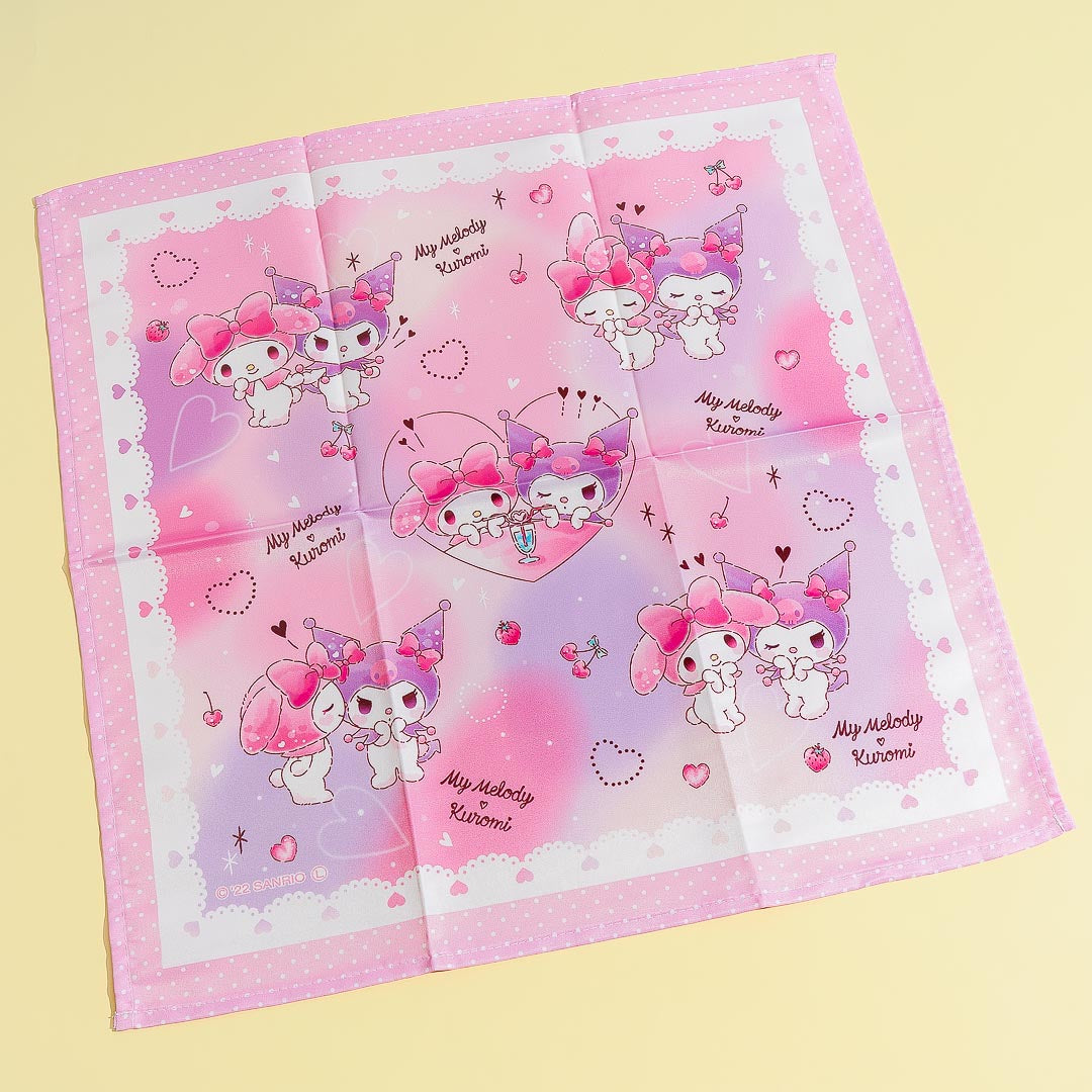 My Melody & Kuromi Best Friends Lunch Cloth Set