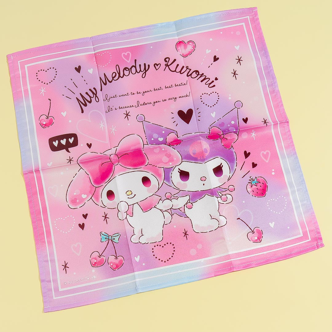 My Melody & Kuromi Best Friends Lunch Cloth Set