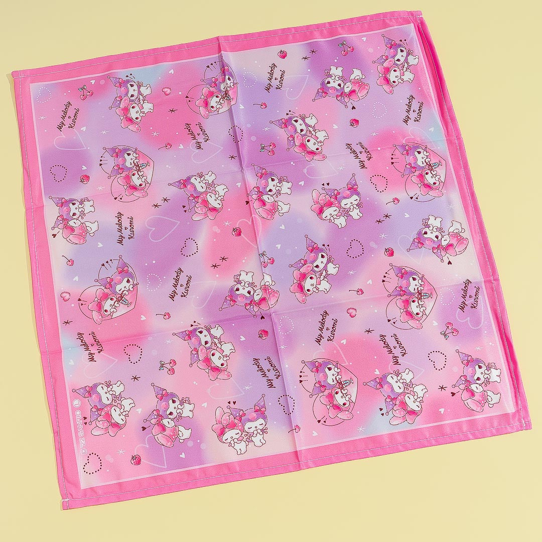 My Melody & Kuromi Best Friends Lunch Cloth Set