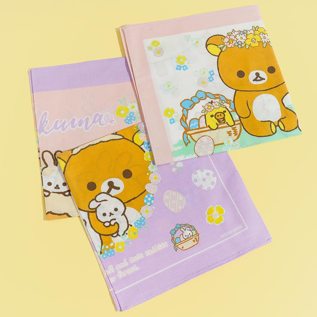 Rilakkuma Easter Bunny Lunch Cloth Set