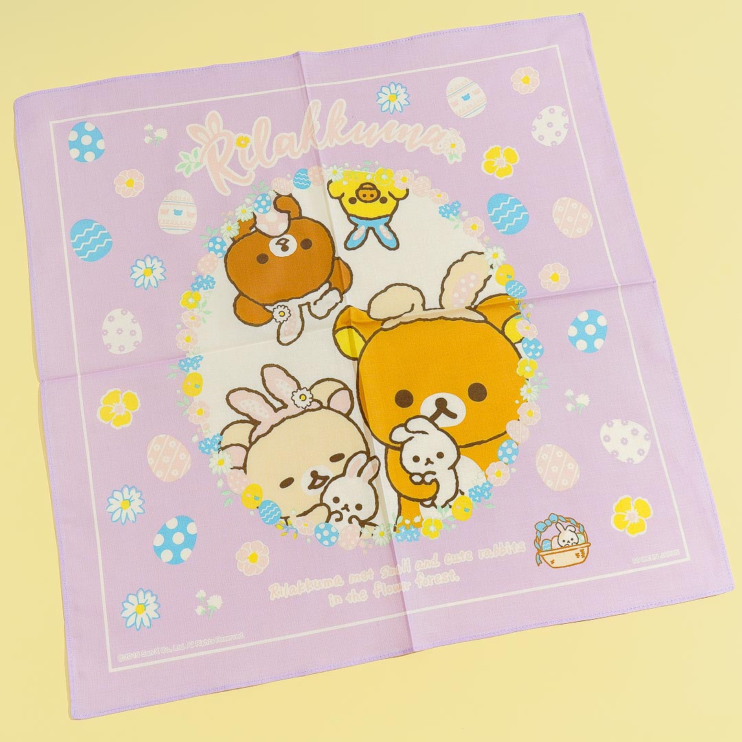 Rilakkuma Easter Bunny Lunch Cloth Set